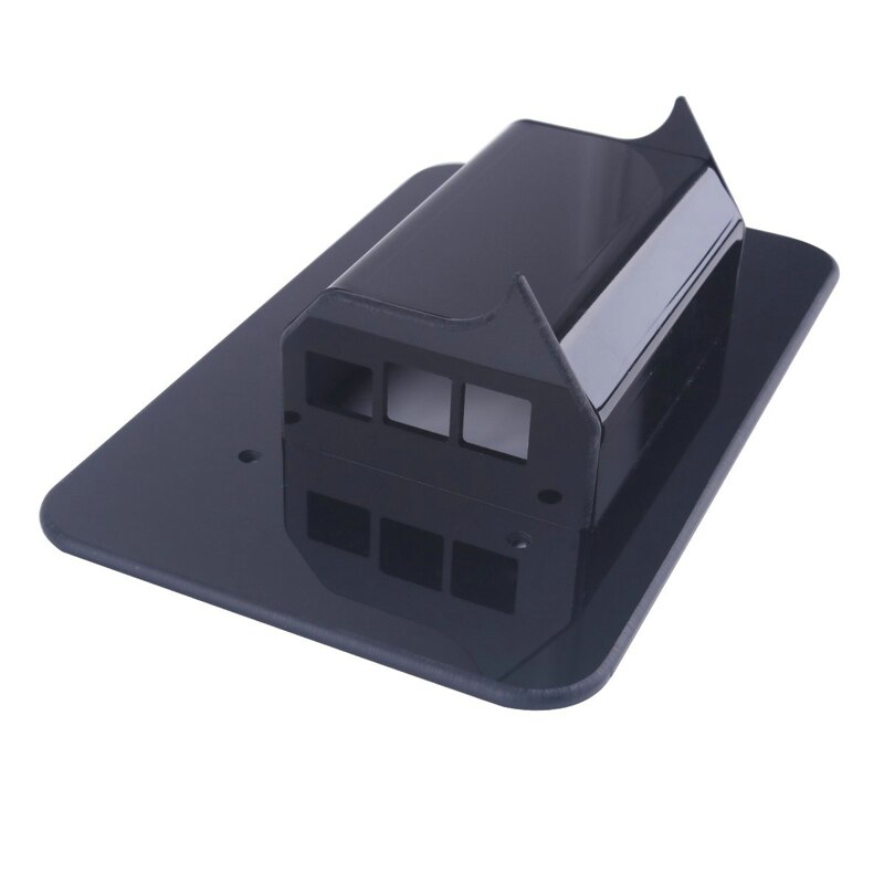 Raspberry Pi Case - Acrylic Shell with Stand - For 7" Touchscreen Display - Compatible with RPI 3B/4B