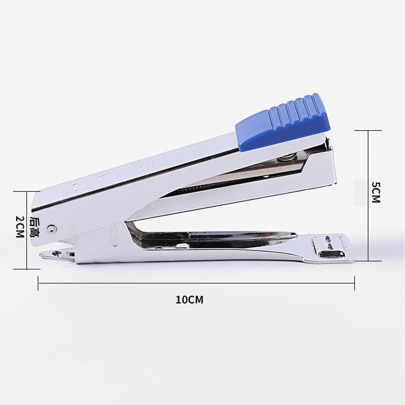 Office Stapler NO.10 Hand-held Stapler Students Smooth Stapling Supplies School Test Paper Accessories Korean Stationery