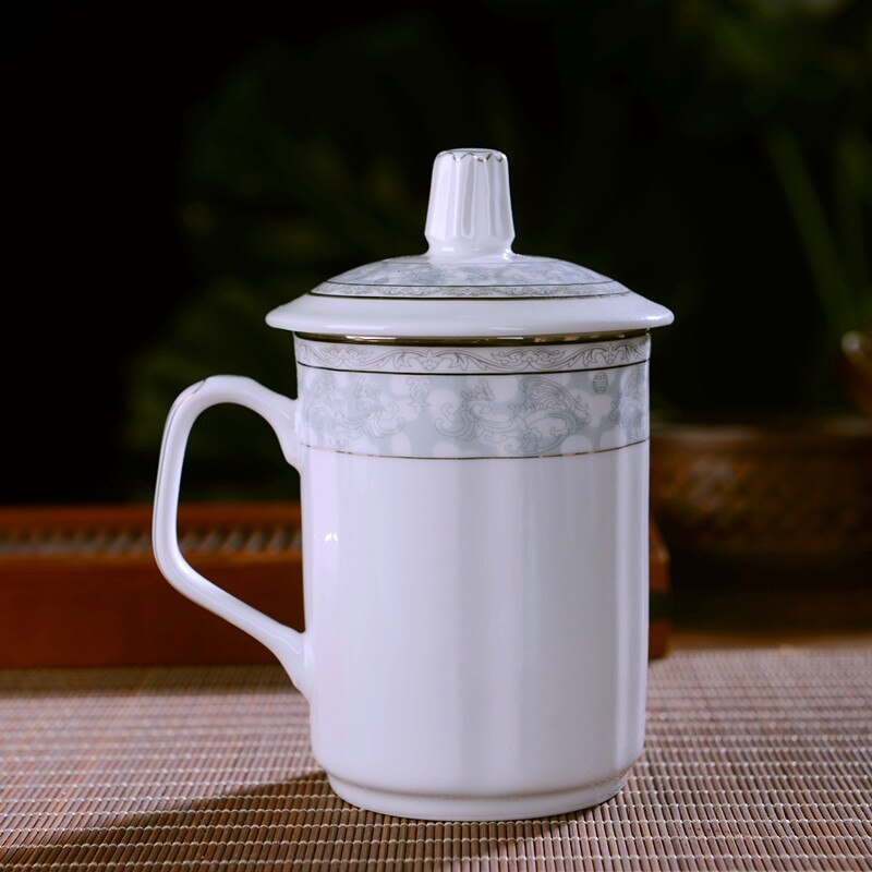 DUO ART GALLERY set van 2 kopjes 380 ml PIMPERNEL New Bone China porselein