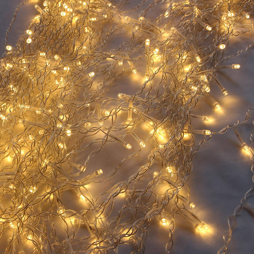LED Eiszapfen Lichterketten 4M/6M/12M Vorhang Lichterkette Girlande Ich bin Freien Für Geburtstag hochzeit Party Garten Terrasse Dekoration