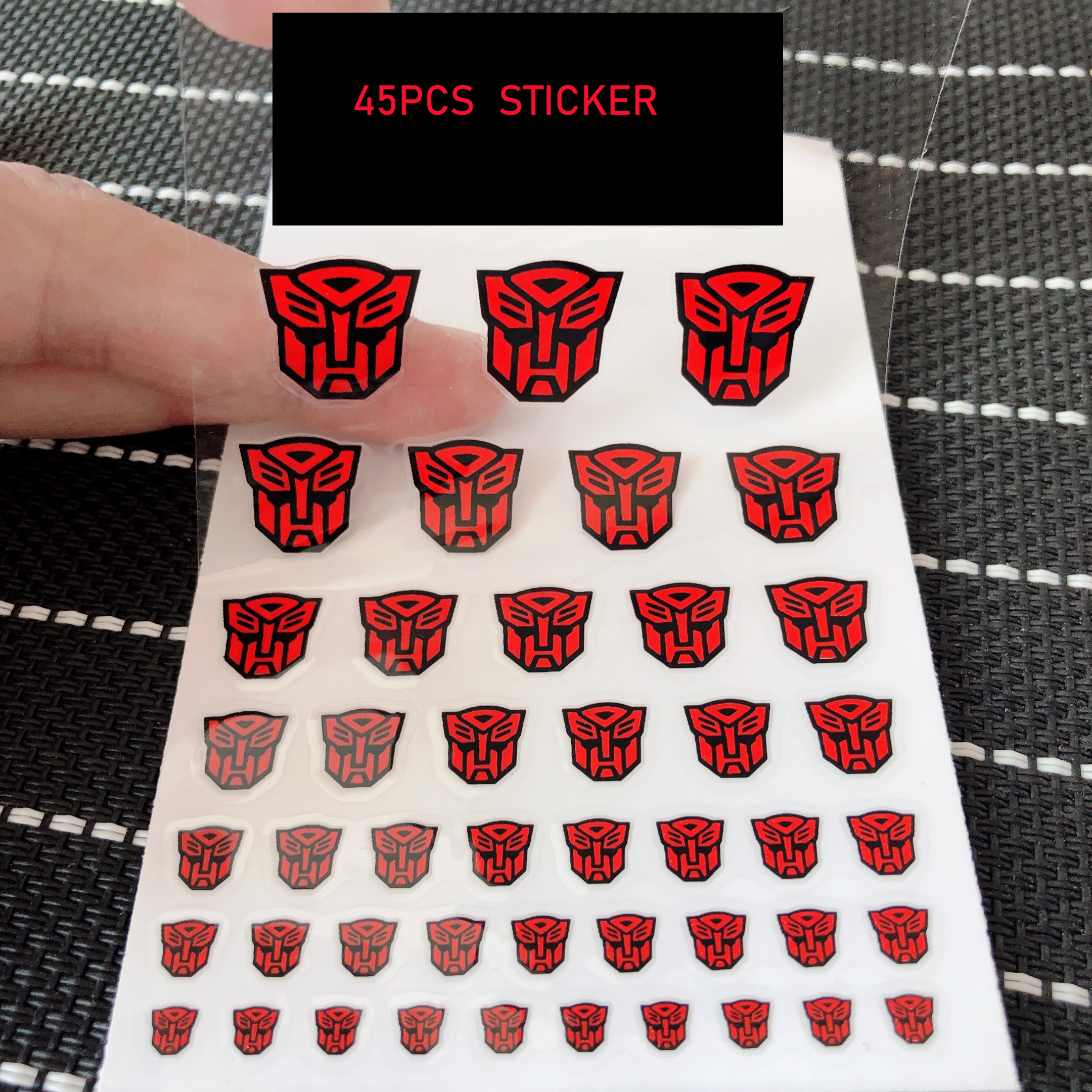 45Pcs Transformatie Robot Speelgoed G1 Sticker Symbool Decal Voor Custom Diy Speelgoed Accessoires Decoratie: 15