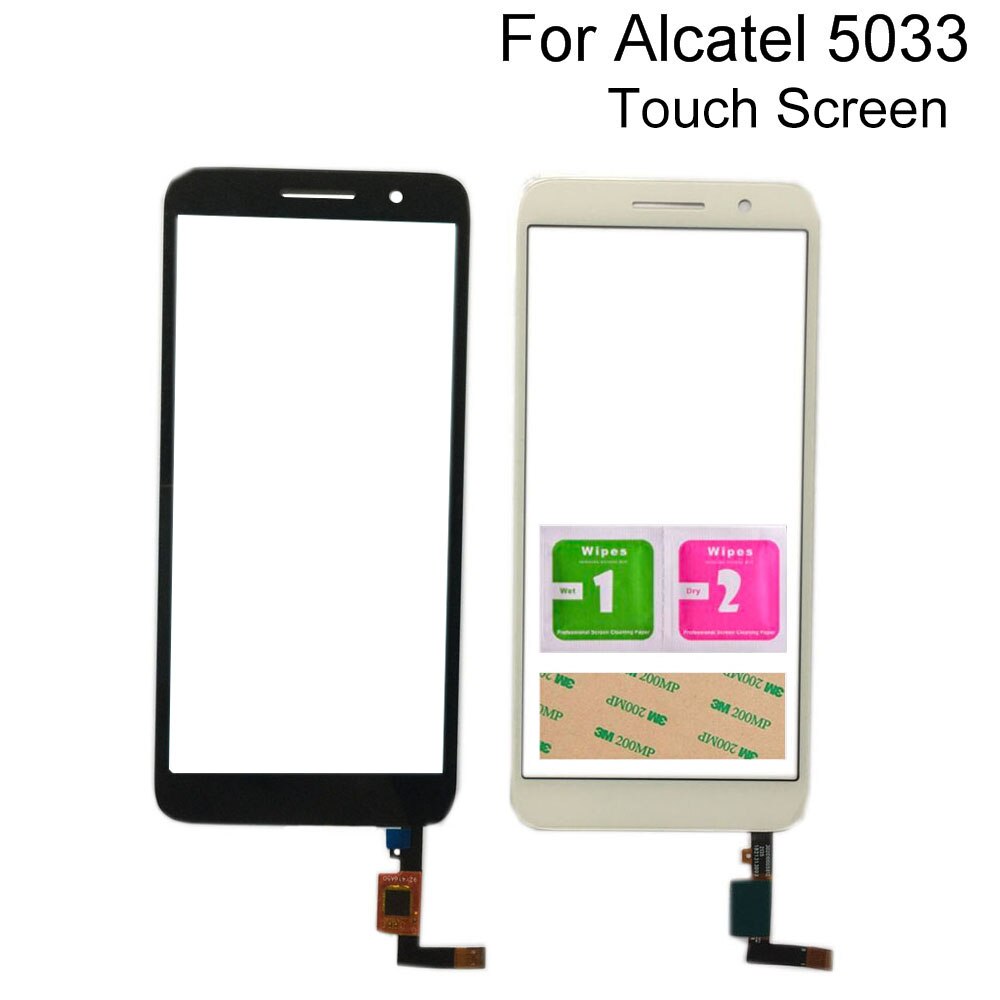 Touchscreen Digitizer Panel Für Alcatel 1 5033 5033D 5033X 5033Y 5033A 5033J TouchScreen Sensor Tools 3M Kleber Tücher touch