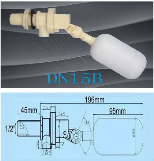 Caravan Motorhome Autofill Mains Water Adapter Replacement Float Valve for Aquaroll Aquaruis Rolly Poly Automobiles Parts: RED