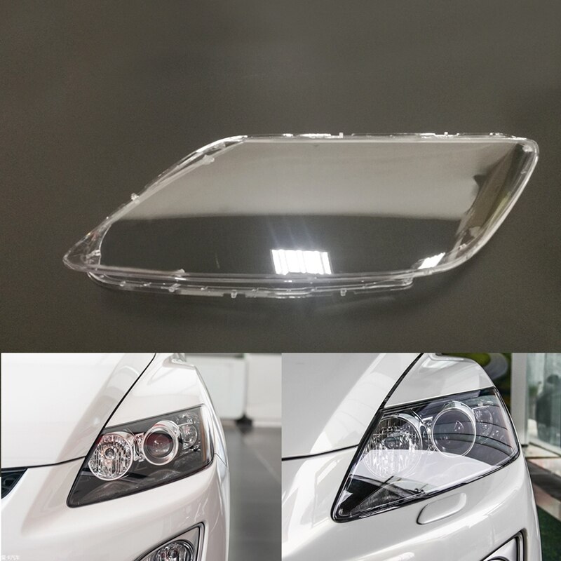 for Mazda CX7 CX-7 2007 Clear Headlight Lens Cover head light lamp Cover: Default Title