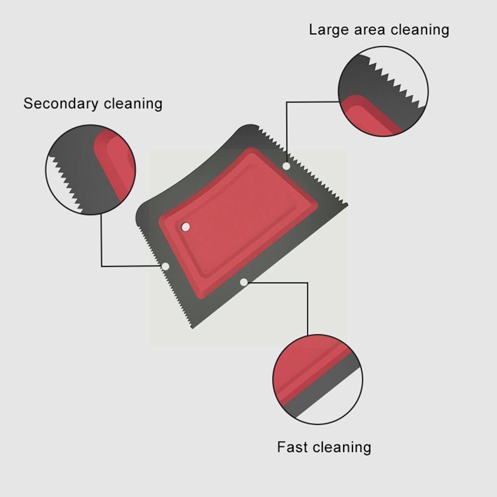 Car Sofa Detail Scraper Mini Carpet Car Fur Remover Cushion Supply Brush Cleaner Car Scraper Detail Portable Tool Car Auto H4F3