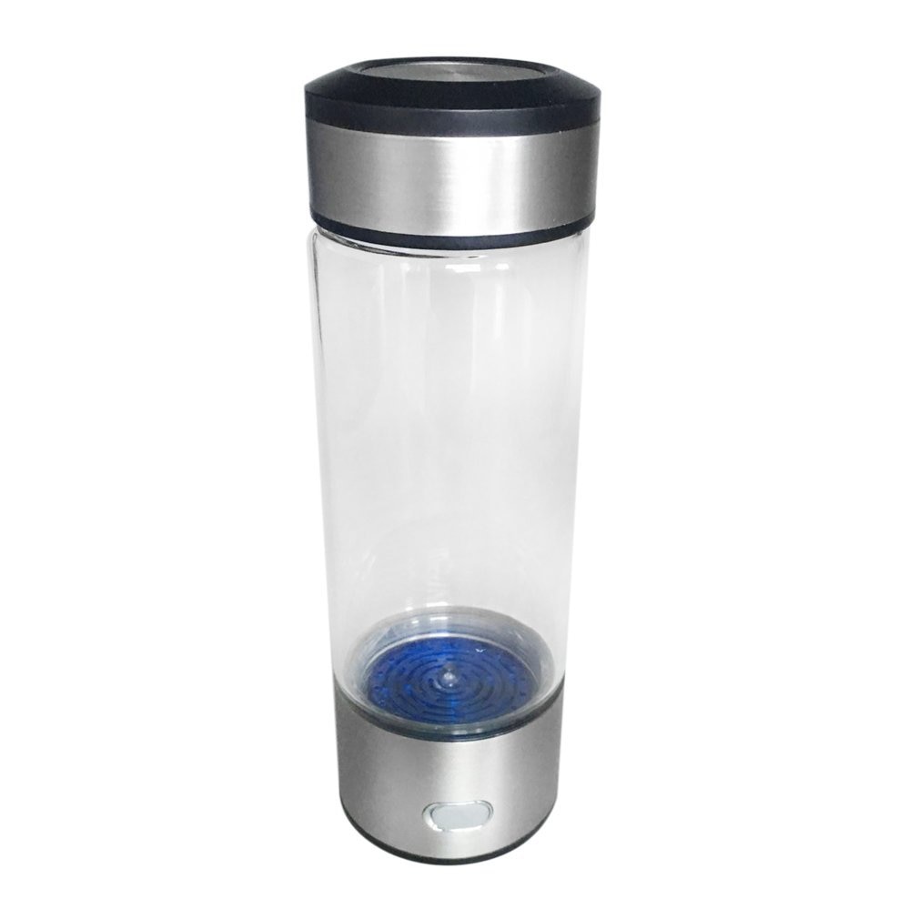 Dual Use Ionizer Bottle Hydrogen Rich Generator Negative ion Machine Electrolysis Weak Alkaline High Boron Glass Cup