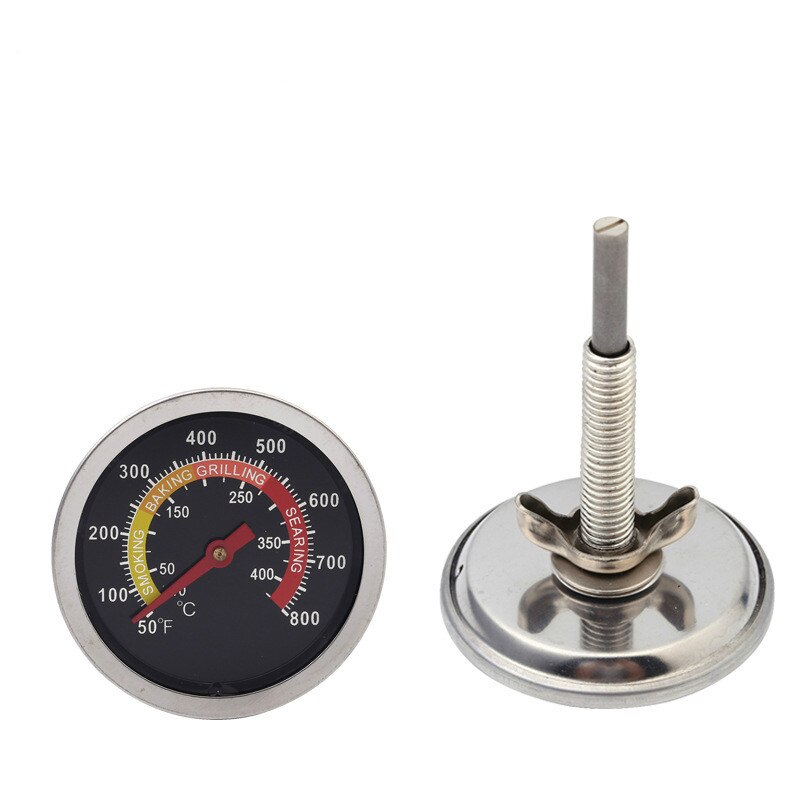 Barbecue Thermometer 0-400 Degree Roast Duck Chicken Oven Bimetallic Baking Grilling BBQ Thermometer Meter