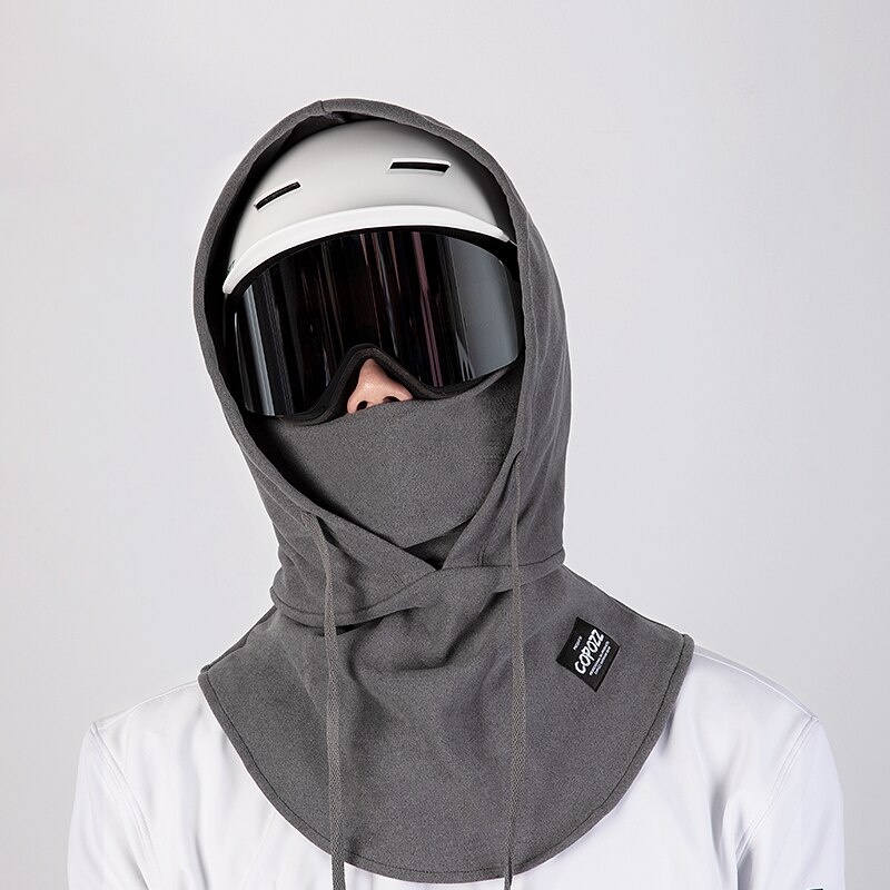 COPOZZ Winter Ski Maske Radfahren Skifahren Thermische Vlies Maske draussen Sport Winddicht Radfahren Kopfbedeckungen Sturmhaube Halbe Gesicht Maske