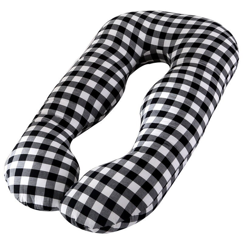 Oreiller multifonctionnel de taille d'oreiller de femme enceinte de coton de lavage de coton peut être enlevé et lavable