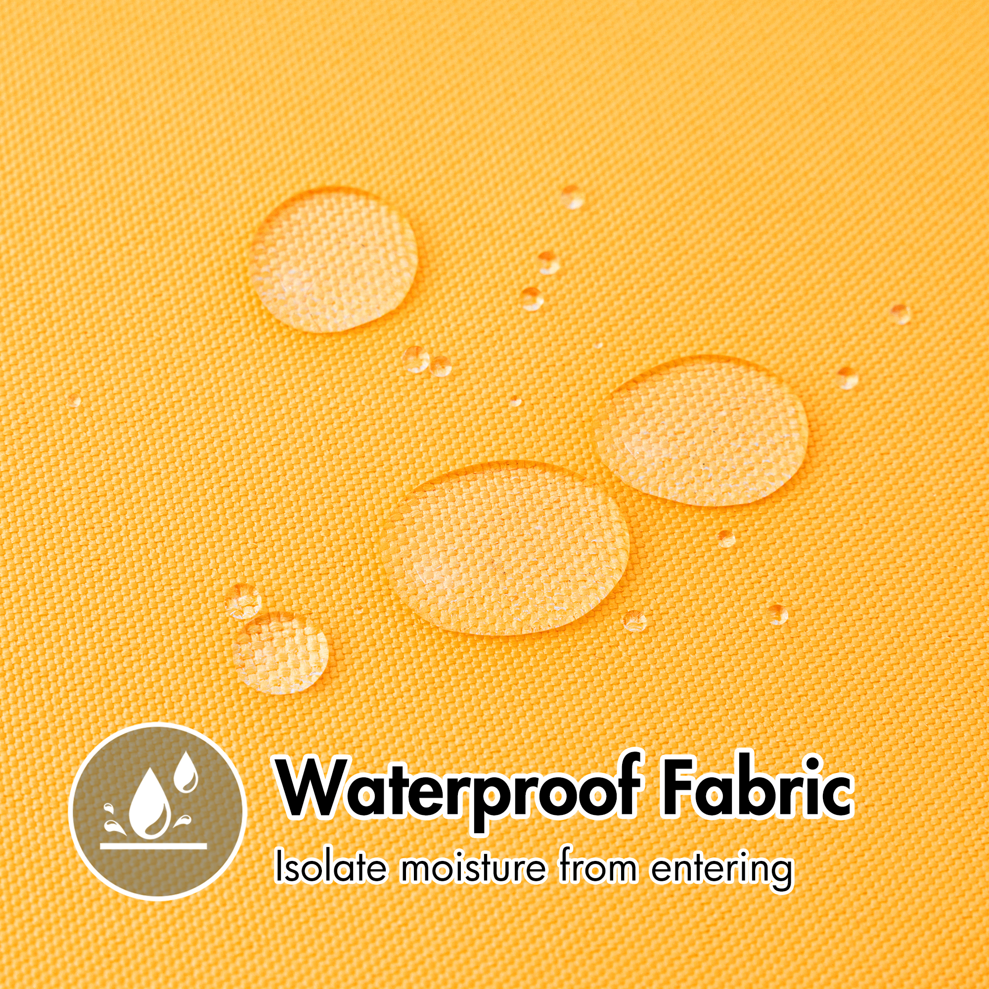 Set of 2 Outdoor Waterproof Pillow Covers 18x18, White Cushion Covers with Solid Piping, Decorative Throw Covers for Patio, Garden, Sofa or Home, No Inserts Included