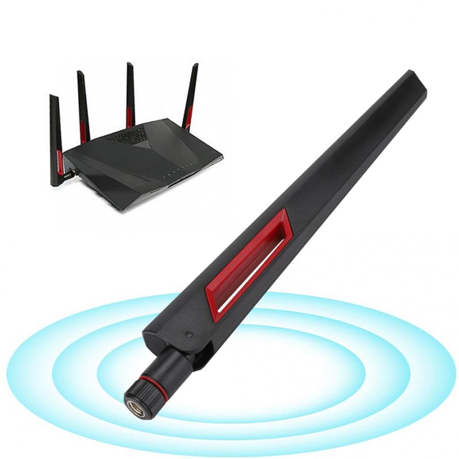 3pz 2.4G/5.8G doppio gruppo musicale SMA 8DBi Ad contralto Guadagno antenna del router per ASUS AC68U / AC88U / AC66U