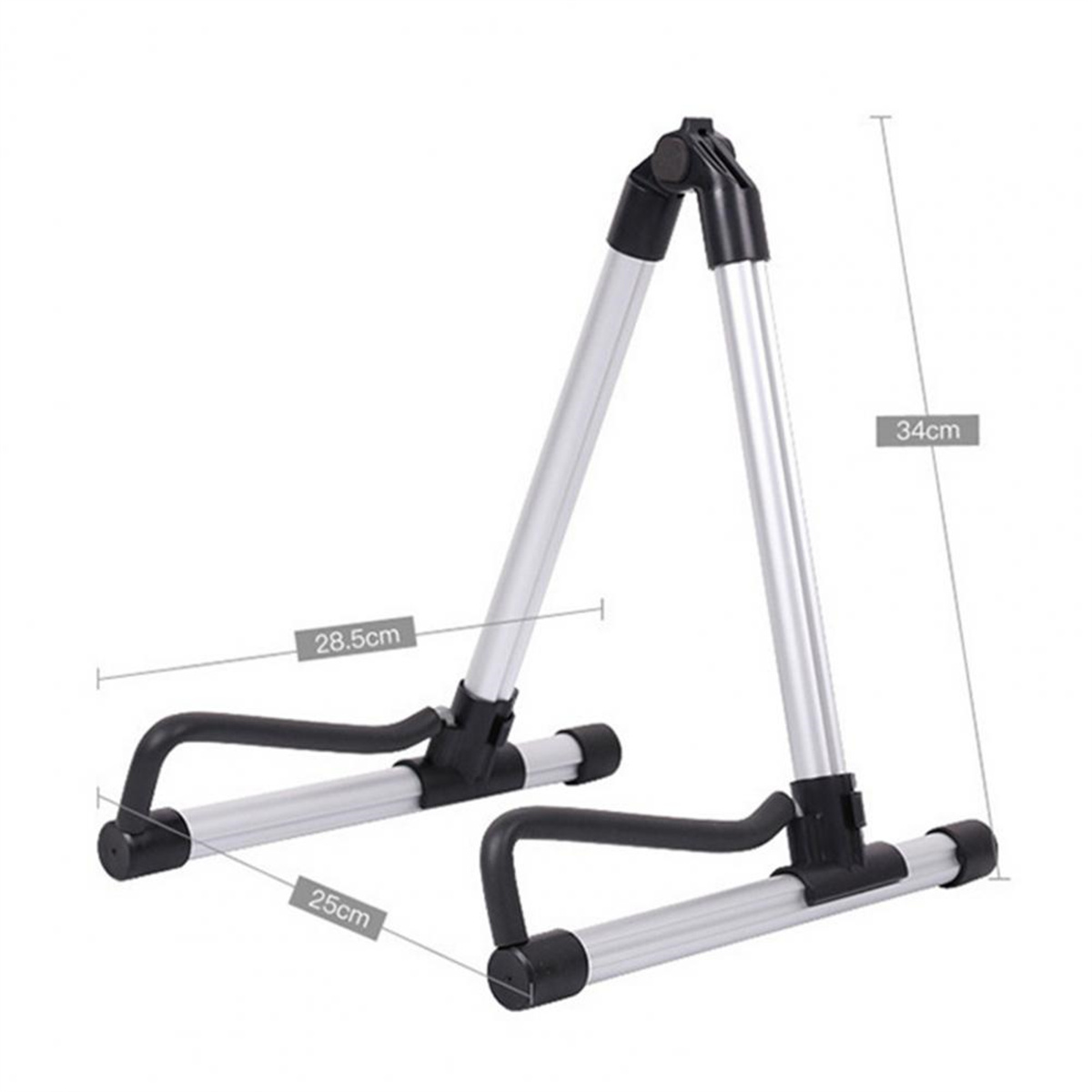 Gitarren ständer Aluminium legierung faltbar abnehmbare A-Rahmen für Gitarren Bass Ukulele tragbare Halterung