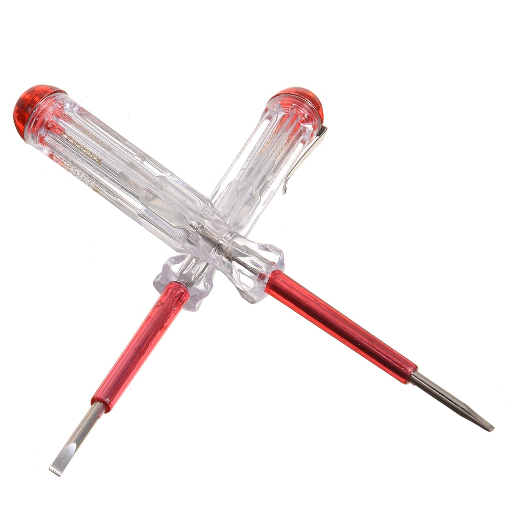 10pcs Induced Electric Tester Screwdriver Probe with Indicator Light