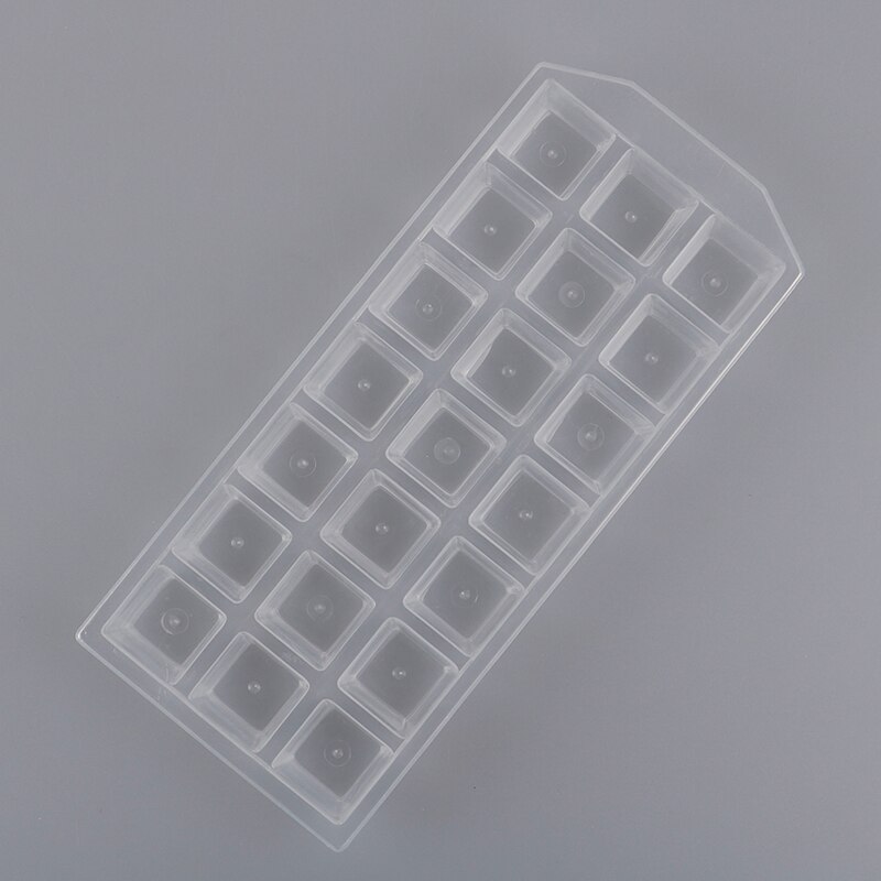 1PC Summer 21Grid Ice Cube Pudding Maker Mold Refrigerator Ice Mould Tray Tool Soft Plastic Bar Kitchen Tools Gadgets