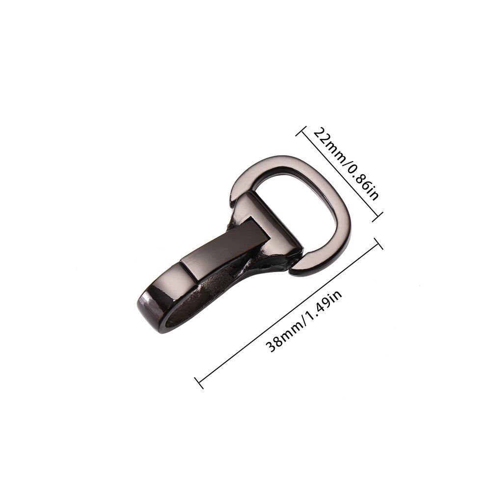1Pc Metalen Snap Haak Tas Accessoires Trigger Karabijn Clip Spring Gate Voor Leer Craft Tas Riem Gordel sleutelhanger