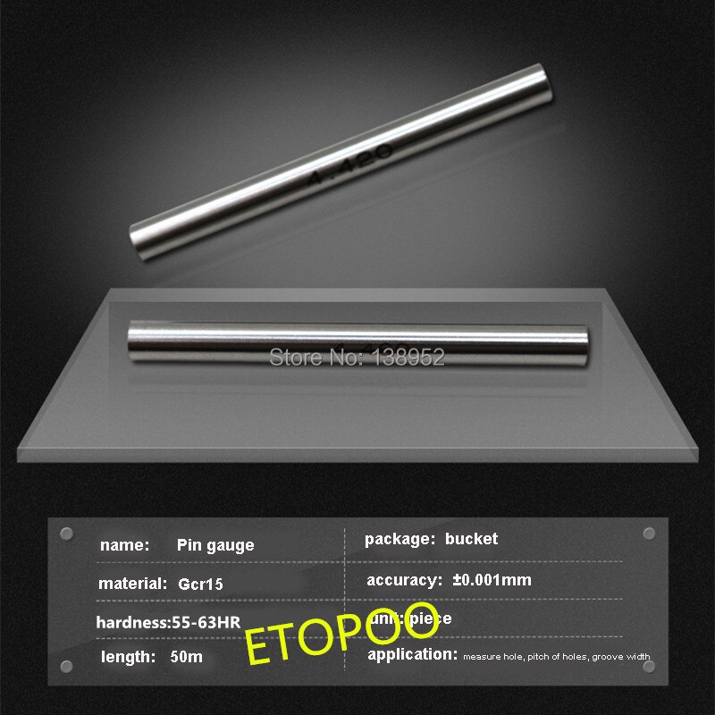 0.1mm,0.2mm,0.3mm,0.4mm,0.5mm,0.6mm,0.7mm,0.8mm,0.9mm,1mm zakres 10 sztuk precyzyjny Szpilka miernik, gładka wtyczka miernik otwór miernik 10 sztuk/partia