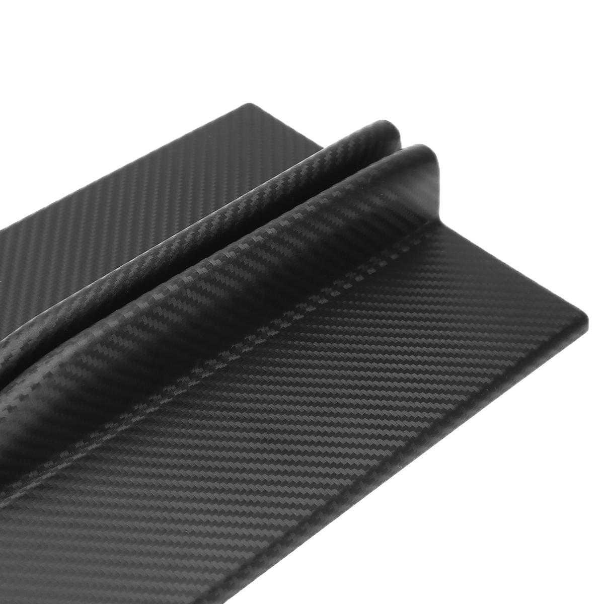 2Pcs 74.5cm Car Carbon Fiber Universal Car Side Skirt Spoiler Rocker Splitter Bumper Auto Vehicle Modified Kit