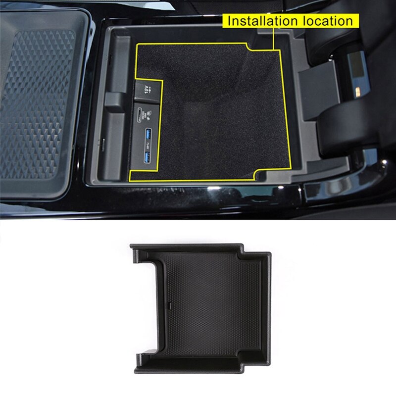 for Range Rover Evoque Center Console Armrest Storage Box for Phone Glove Tray Accessories