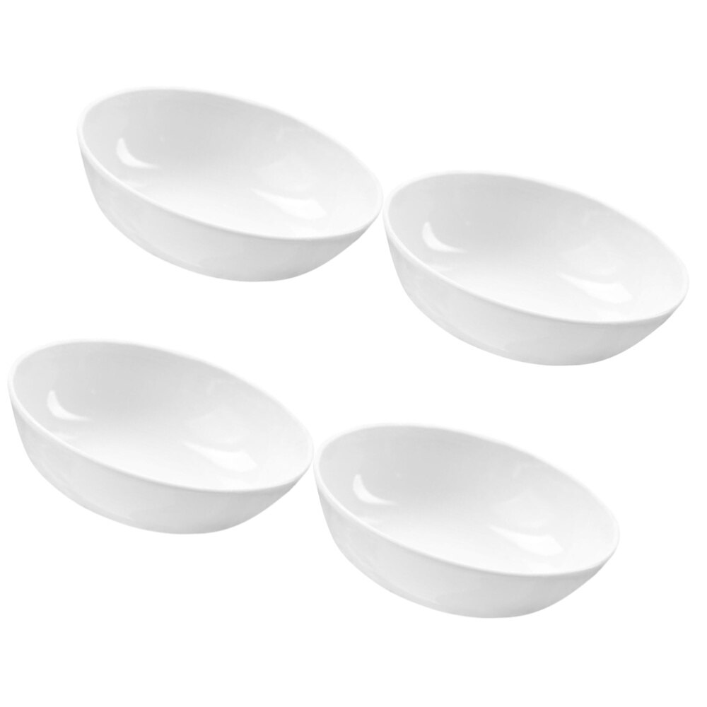 Plaque de Sauce en céramique 4 pièces plaque de trempage Mini plat de Sauce d'assaisonnement pour hôtel de Restaurant à la maison