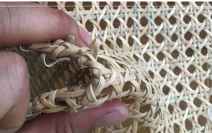 2 Meter Lange Natuurlijke Indonesische Rotan Schil Webbing Materiaal Handgemaakte Weven Meubels Scherm Accessoires