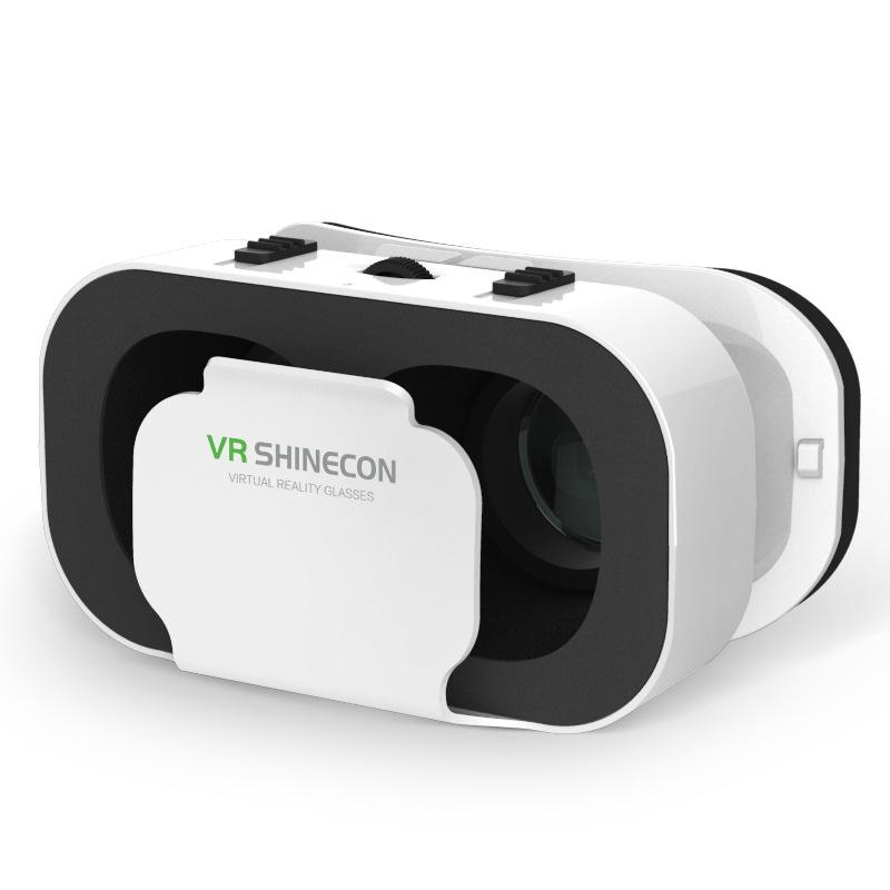 Vr shinecon 3d realidade virtual capacete óculos óculos de smartphone com óculos de jogo de vídeo para 4.7-6.0 polegadas android ios telefone