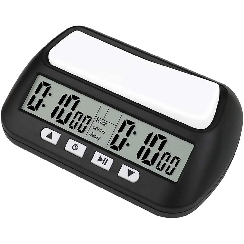 Schach Uhr Kompakte Digitale Uhr zählen hoch Nieder Timer Bord Spiel Stoppuhr Bonus Wettbewerb Stunde Meter