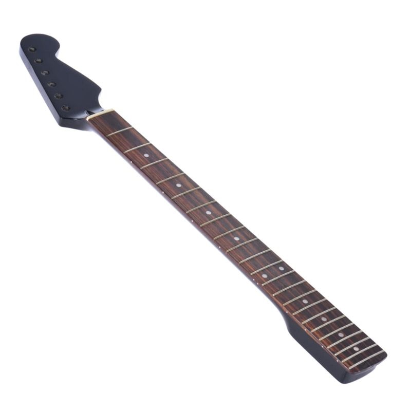 22 Frets Replacement Maple Neck Rosewood Fretboard Fingerboard for Electric Guitar