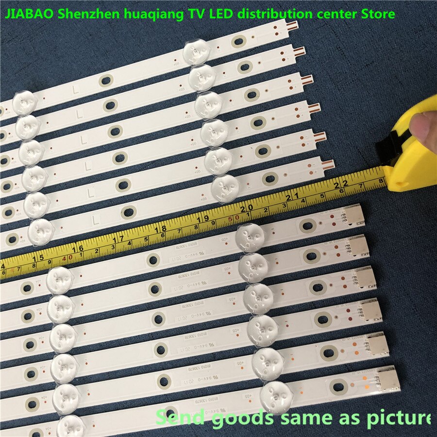 12 stk x led -bakgrunnsbelysning for 55 pus 7503 55 pus 6162 55 pus 6262 55 pus 6753 55 pus 7303 55 pus 6703 lb55073 tpt 550 u 1- qvn 05.u 3 a 6650010e
