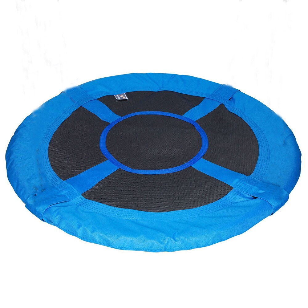 40 &quot;100Cm Grote Capaciteit Kids Outdoor Ronde Nest Opknoping Doek Cover Zwart Kleur Boom Swing Protective Cover Protector tas: blue