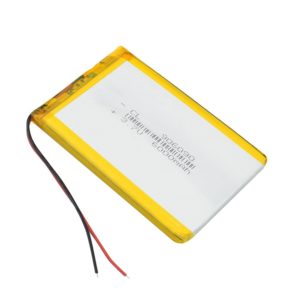 1/2/4pcs 3.7V 8000mAh Li-Po Rechargeable Battery 7566121 For Tablet DVD MID GPS, tablet, Vehicle Traveling Data recorder, E-book