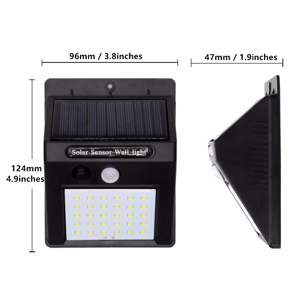 Lamparas solares led luz solar al aire ilmainen tierra lampion läpäisemätön liiketunnistin  ip65 lampara solar del jardin al aire libr