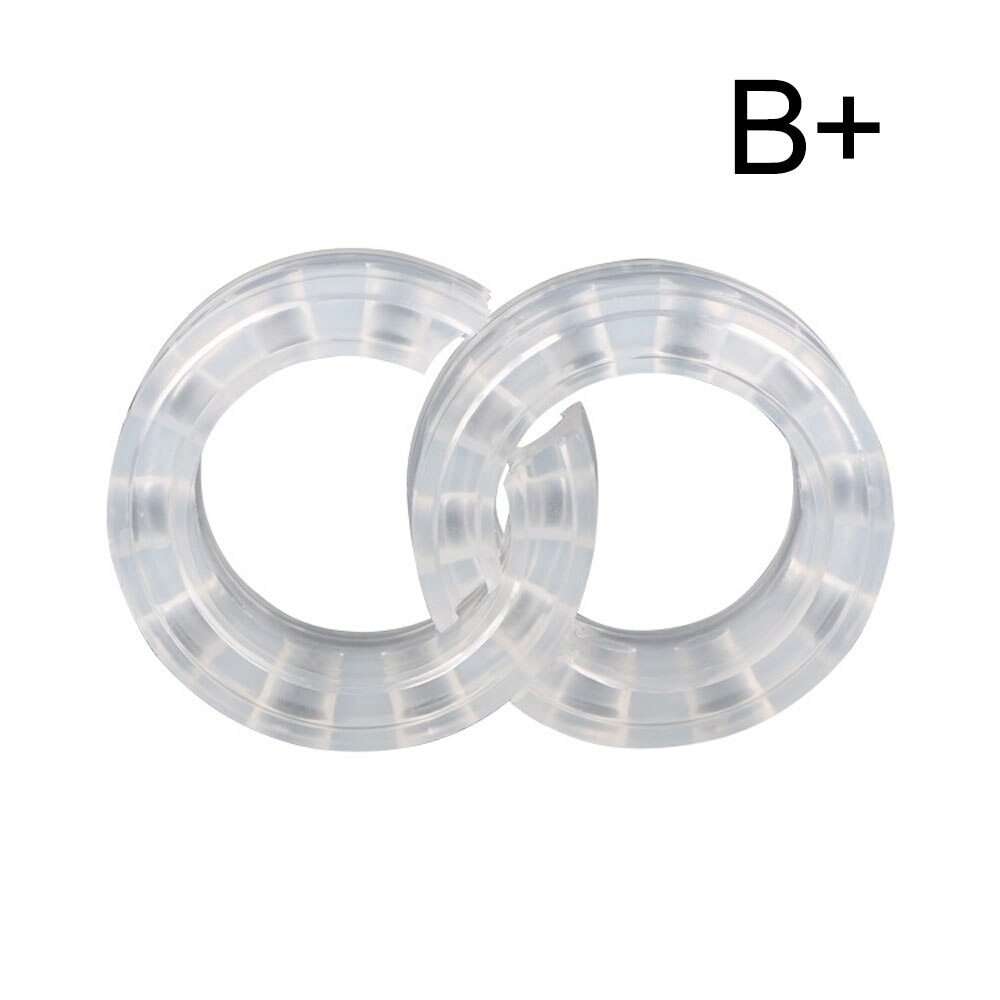 2PCS Universal Rubber Car Shock Absorber Spring Buffers Automobile Suspension Buffers Spring Bumper Power Auto Autobuffer Parts: B Plus 34mm