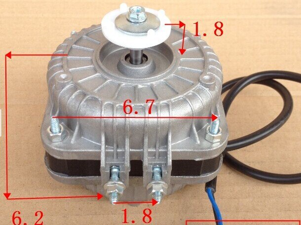 25 W Koelkast motor vriezer motor met ventilator blade