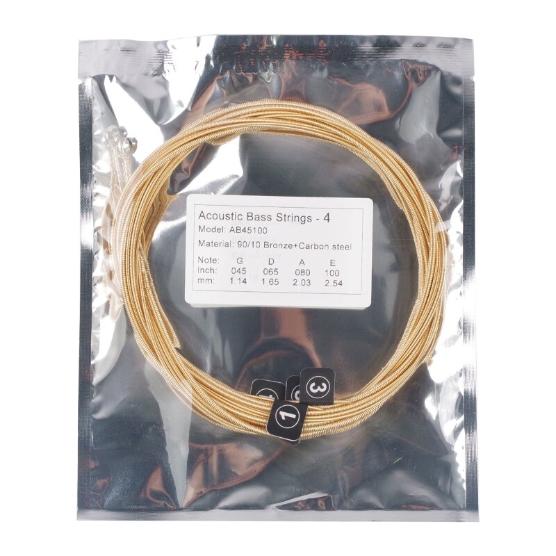 Guitar Strings Wound Electric Guitar Strings Bronze Winding Carbon Steel Core Bright Tone Perfect Intonation Stability