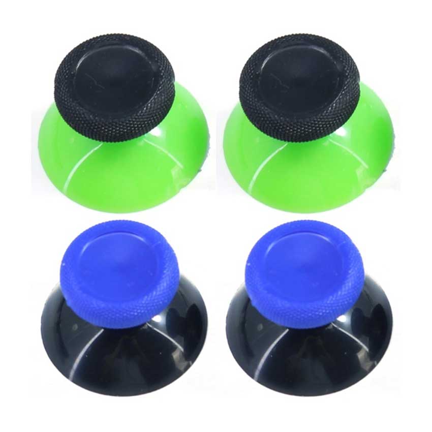 Decyzja wspólnego komitetu eog 4 sztuk dla microsoft xbox One S 3D analogowy palce kciuki uchwyt nasadka na dżojstik grzyb ThumbSticks: BD