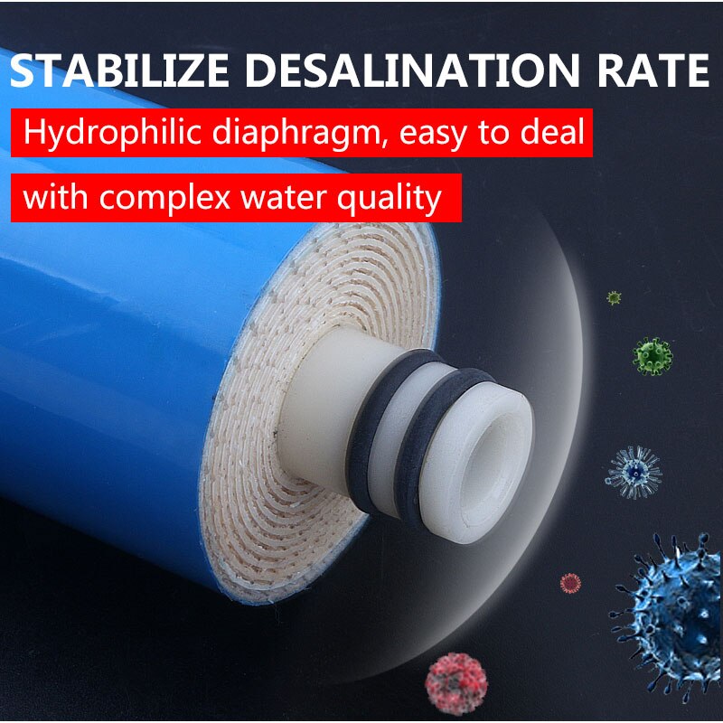 75G Ro Membraan Omgekeerde Osmose Systeem Huishoudelijke Hid 1812-75 Liter Filter Element Waterzuiveraar Cartridge 1812 Membraan shell