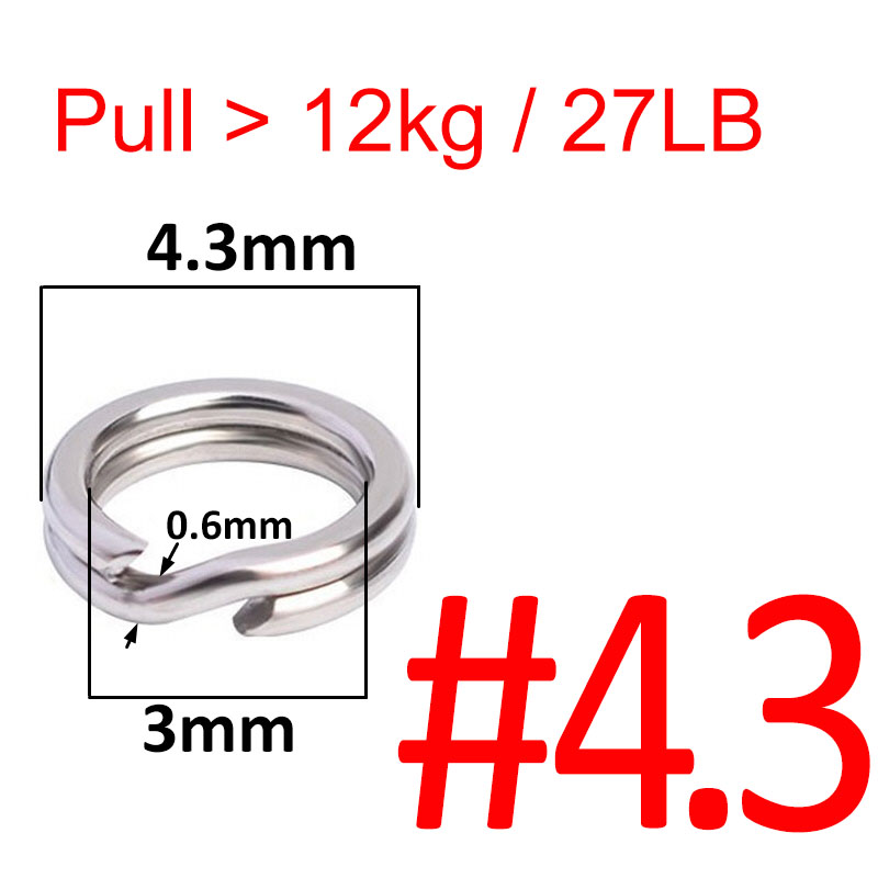 100 or 50 Pcs Stainless Steel Split Ring Fishing Double Loop Oval Split Ring Accessories For Carp Fishing Hook Snap Lure Swivel: 11 / Burgundy