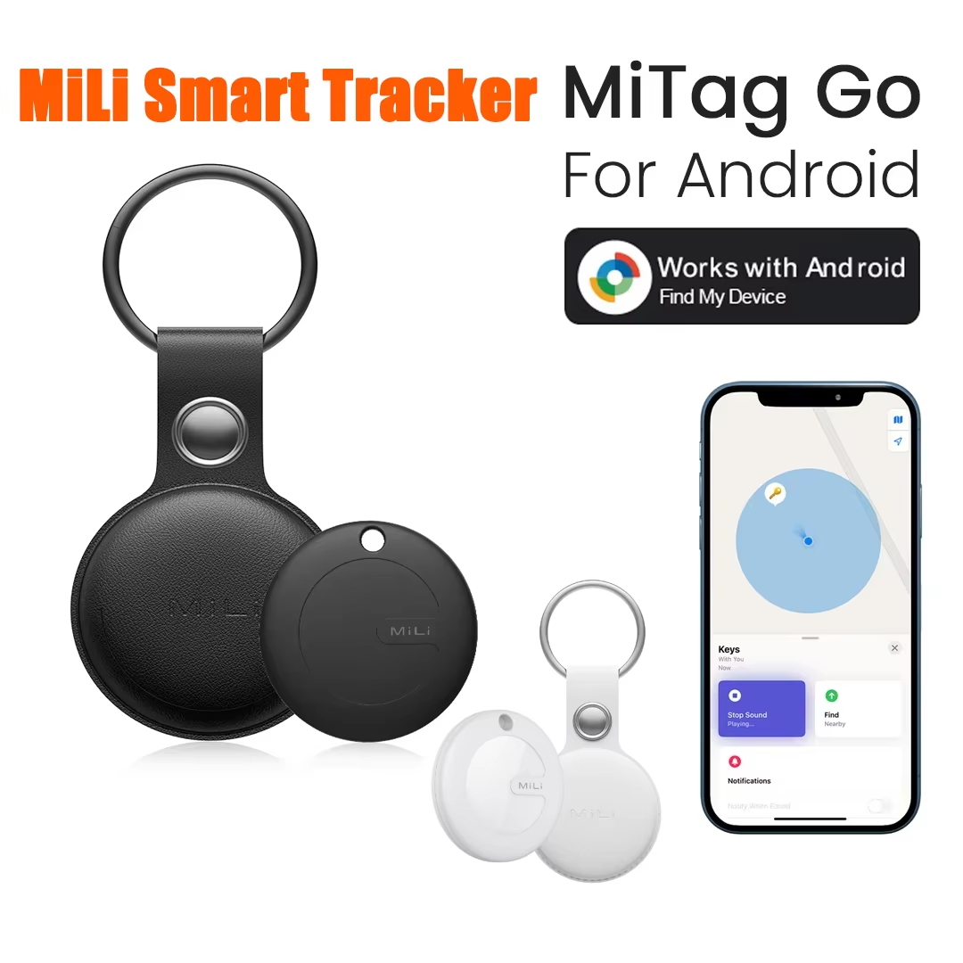 MiLi Smart Tracker Mitag Bluetooth Locator Mobile Pet Elderly Kids Keys Finder Anti-Lost Device For Android Find My