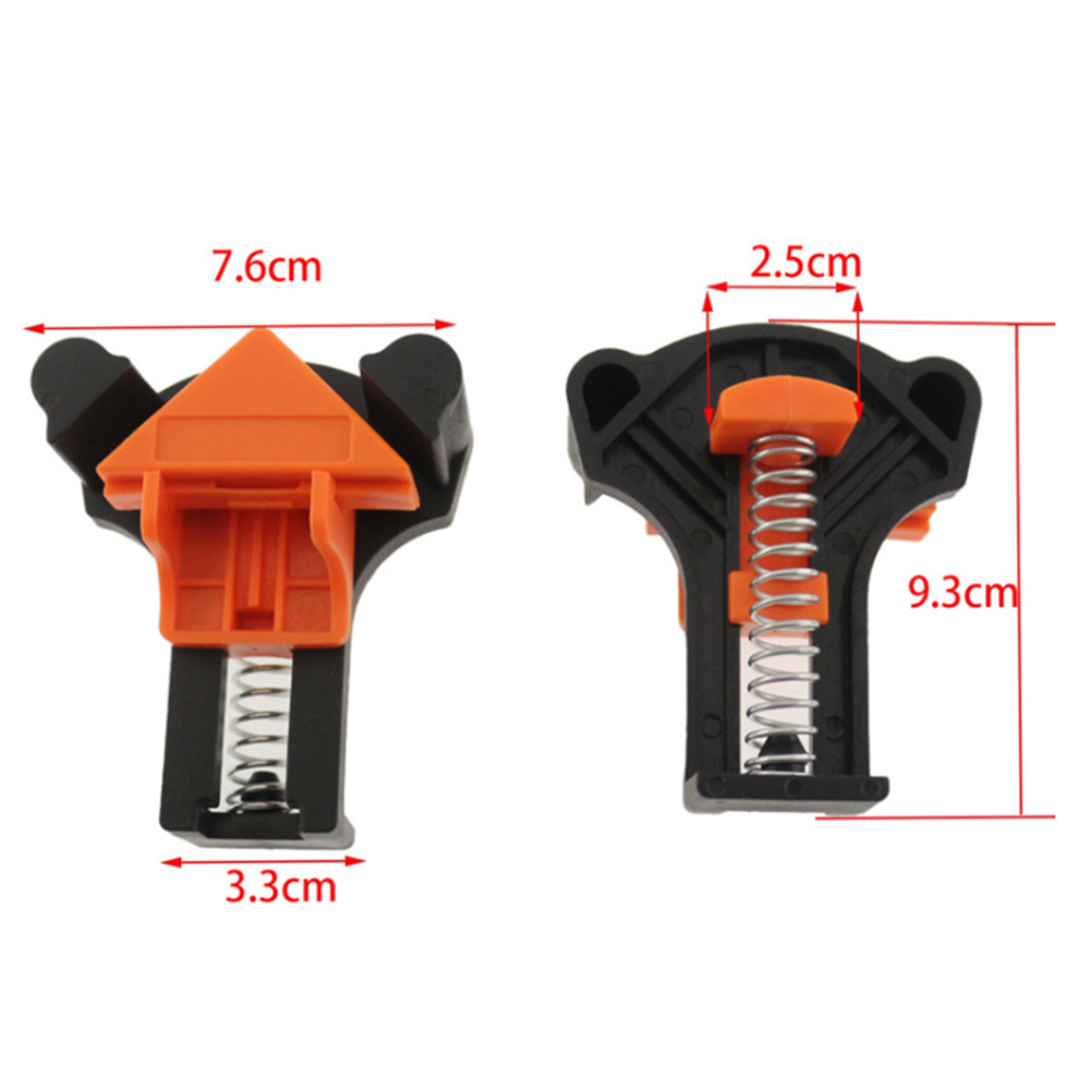 90 Degree Right Angle Clamp Fixing Clips Photo Picture Frame Corner Clamp Woodworking Hand Tool Positioning Fixture