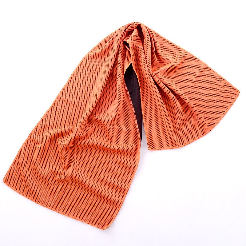 Sport Microfiber Handdoek, Zweet-Absorberende, Cool, Sneldrogende Handdoek, Voor Fitness En Sport, gym Handdoek 3 Packs Set, 30X90Cm: Orange yellow