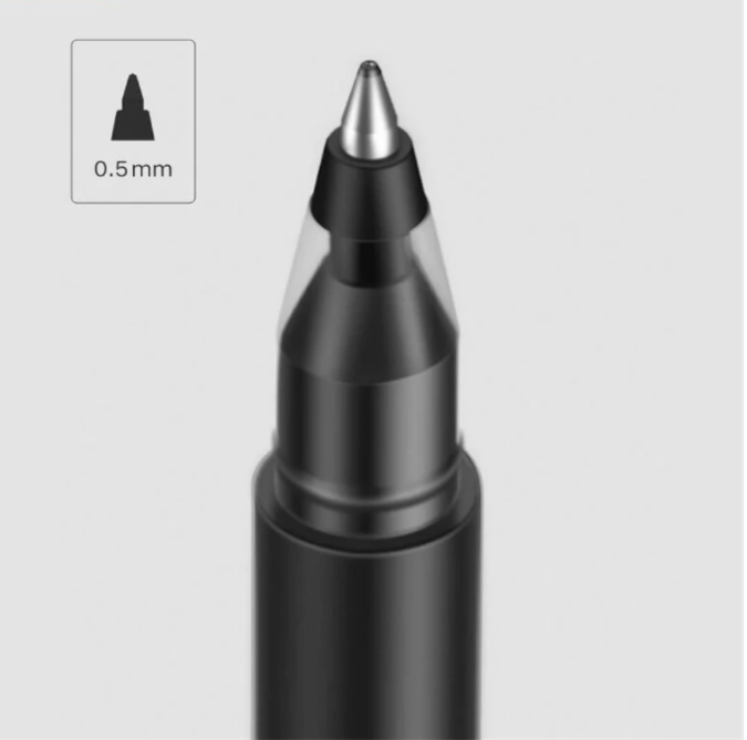 Xiaomi-bolígrafos Mijia Super duraderos, 0,5mm, para firmar, recarga Suiza suave, Mikuni, Japón, tinta para la escuela