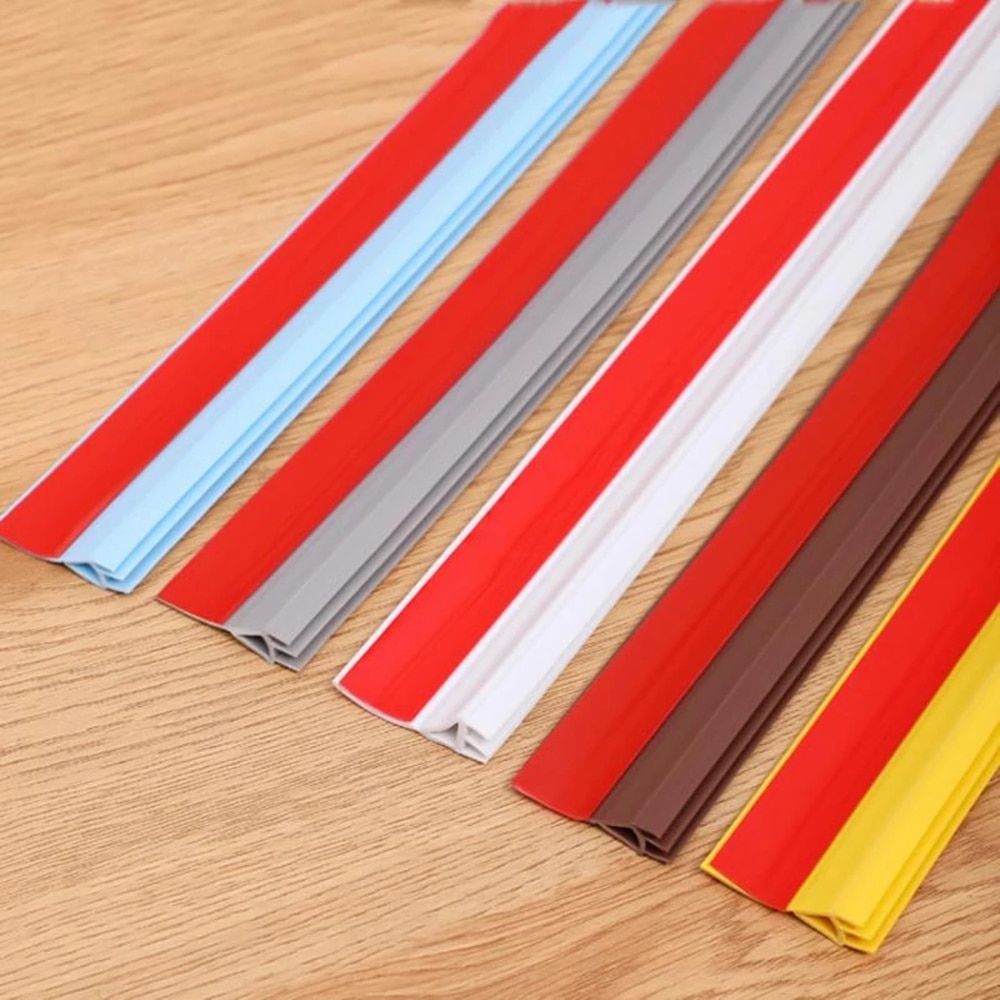 93Cm Pcv Zelfklevende Tochtstrips Onder Deur Raam Afdichting Strip Noise Tochtstrip Draft Stopper Sweep Strip Deur seal