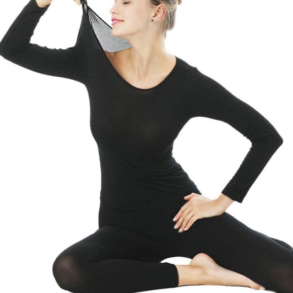 Termostatiska termounderkläder för kvinnor män lätt vinterelastiska termounderkläder varma f dam långa för manliga set  a8 q 9