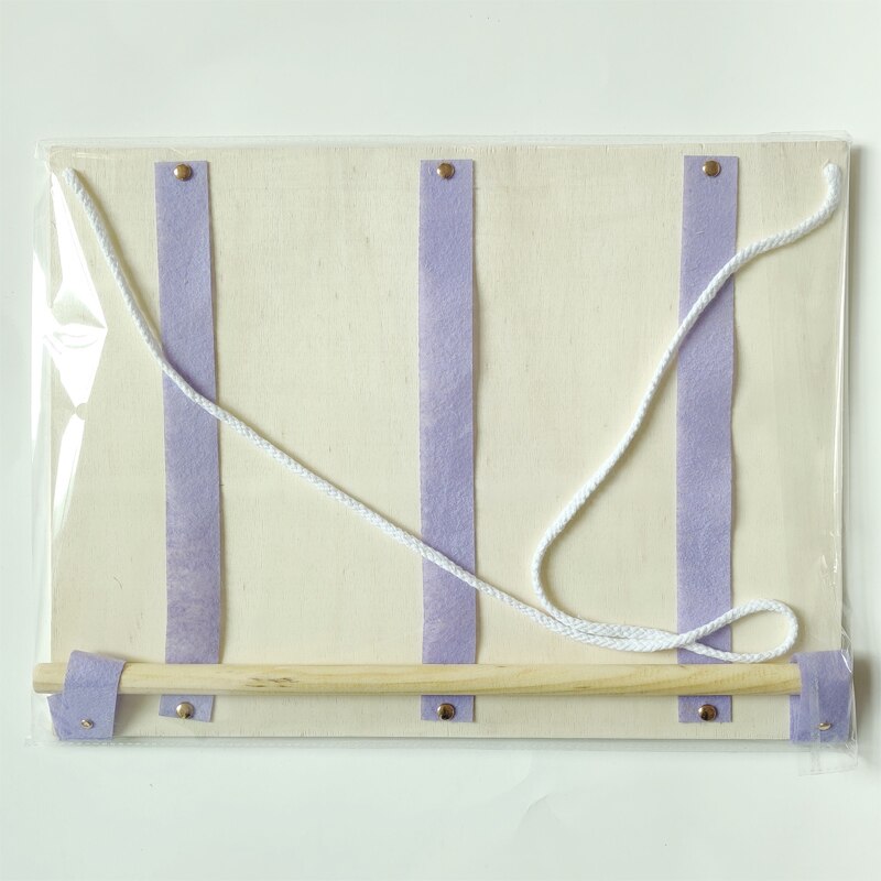Support de rangement pour bandeaux de bébé fille, joli organiseur à suspendre pour décoration de chambre de fille, turban noué, présentoir, accessoires: Violet