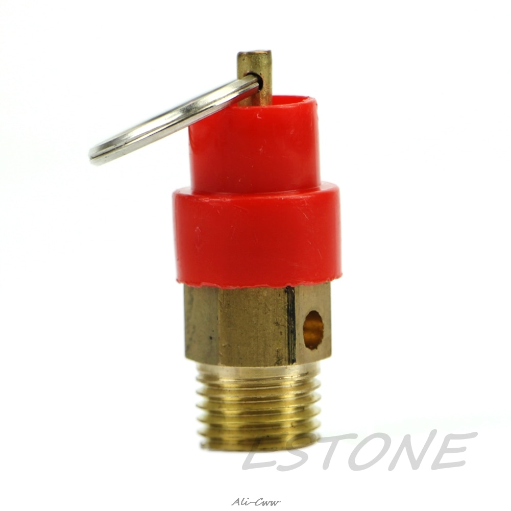 1/4" 8Kg BSP Pull to Release Air Compressor Safety Valve Pressure Relief Release