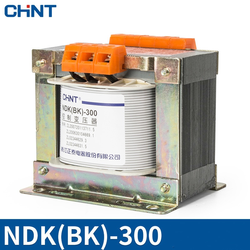 Chint Transformator NDK-300VA Ingang 380 V/220 V Uitgang 36 V/24 V/12 V/ 6V