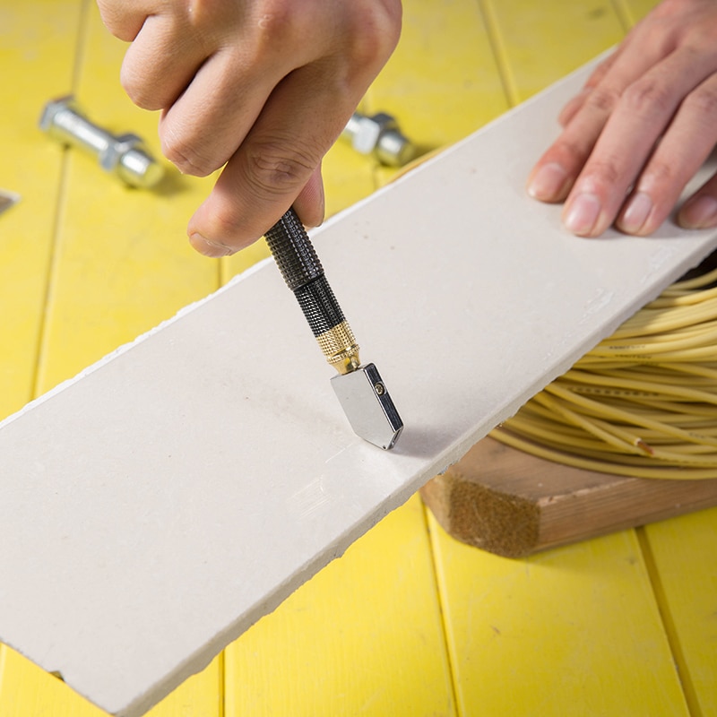 Glas Cutter Bleistift Stil Öl Futter Legierung Spitze Schneiden Werkzeug