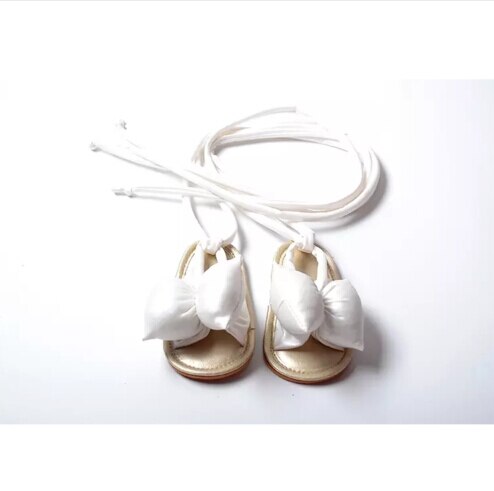 Neue Neugeborenen Kleinkind Infant Sommer Baby Mädchen Sandalen Kinder Mädchen Römische Schuhe Große Schmetterling Strand Schuhe: WHITE / 7-12 Monate