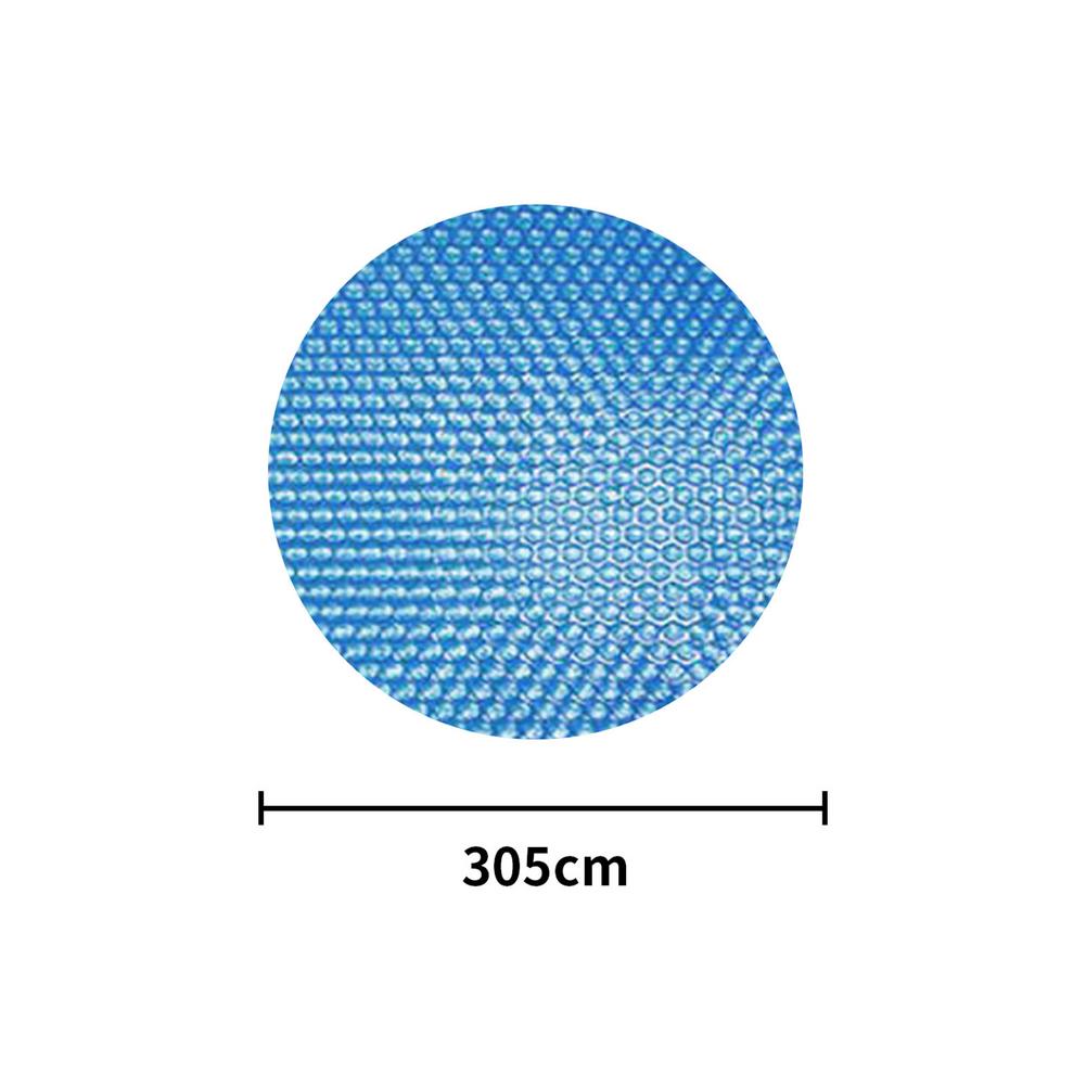 305cm runde, strapazierfähige solarplanen zum schutz von schwimmbecken, wärmeisolierende folien für innen- und außen-rahmenpools: Default Title