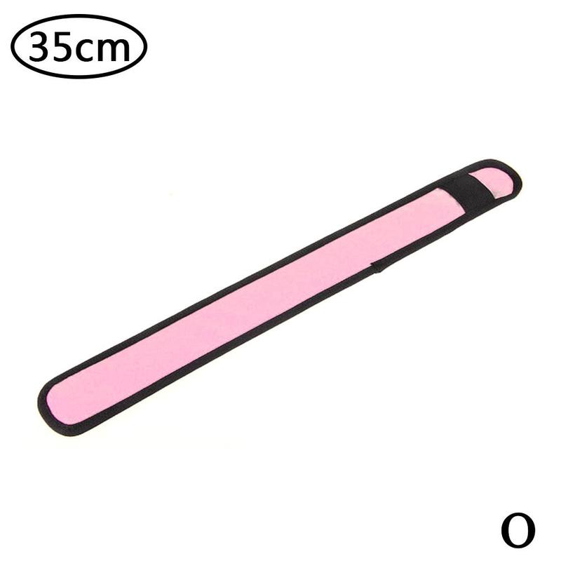 Running Luminous Bracelet LED Glow Light Up Wristbands Flashing Arm Wrist Band Safety Gear Lights For Outdoor Sports: 35cm-pink
